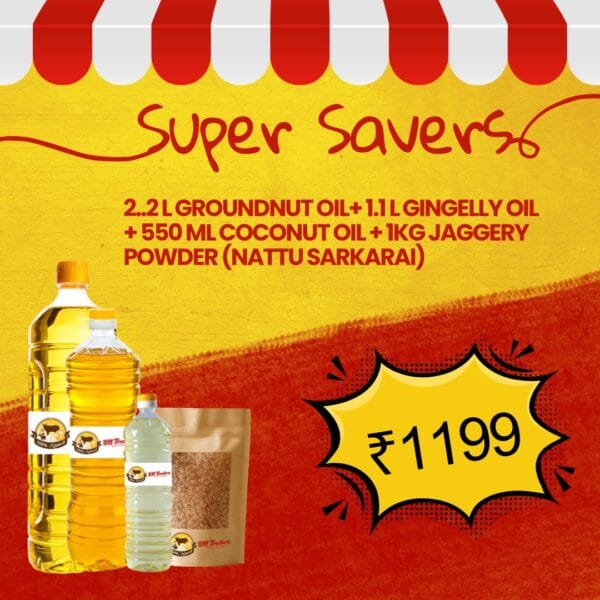 Super Combo Cold Pressed Oil Combo Offer Super Saver