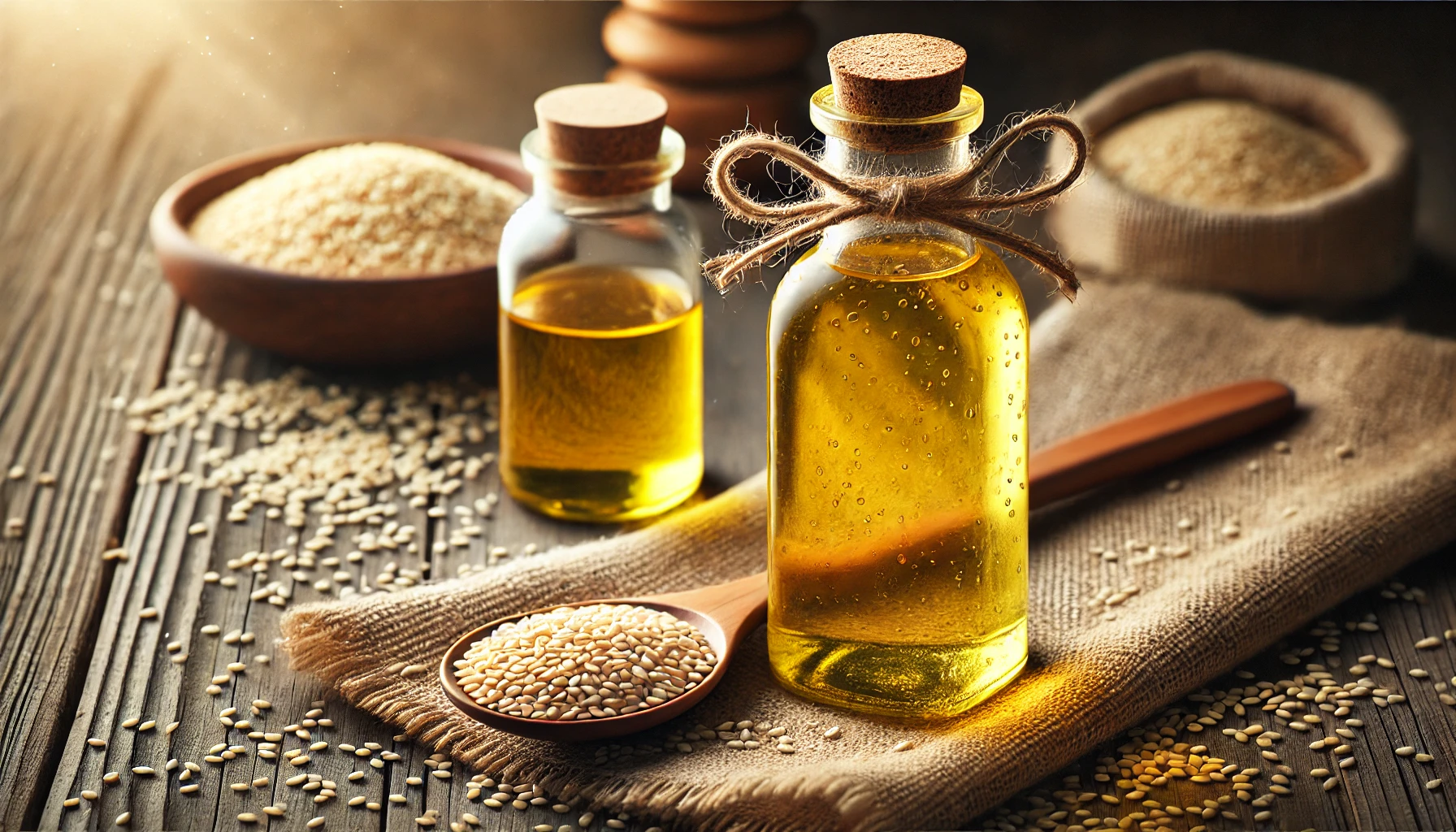 Cold Pressed Sesame Seed Oil Best Quality DM Traders